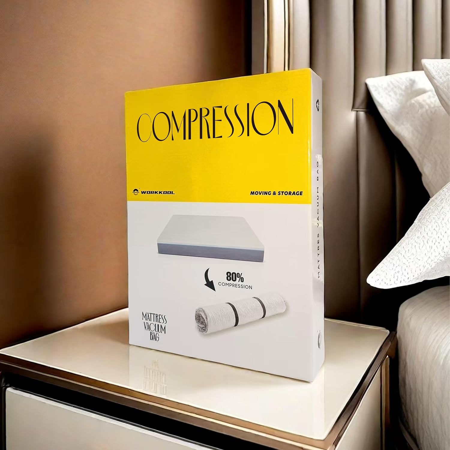 Vacuum Mattress Bag for moving, Vacuum Sealed Bags for Mattress Storage, Mattress Compression Bag for Easy Moving&Storage, Foam and Latex Mattress Vacuum Bag with Straps(TWIN,TWIN-XL) - Image 7