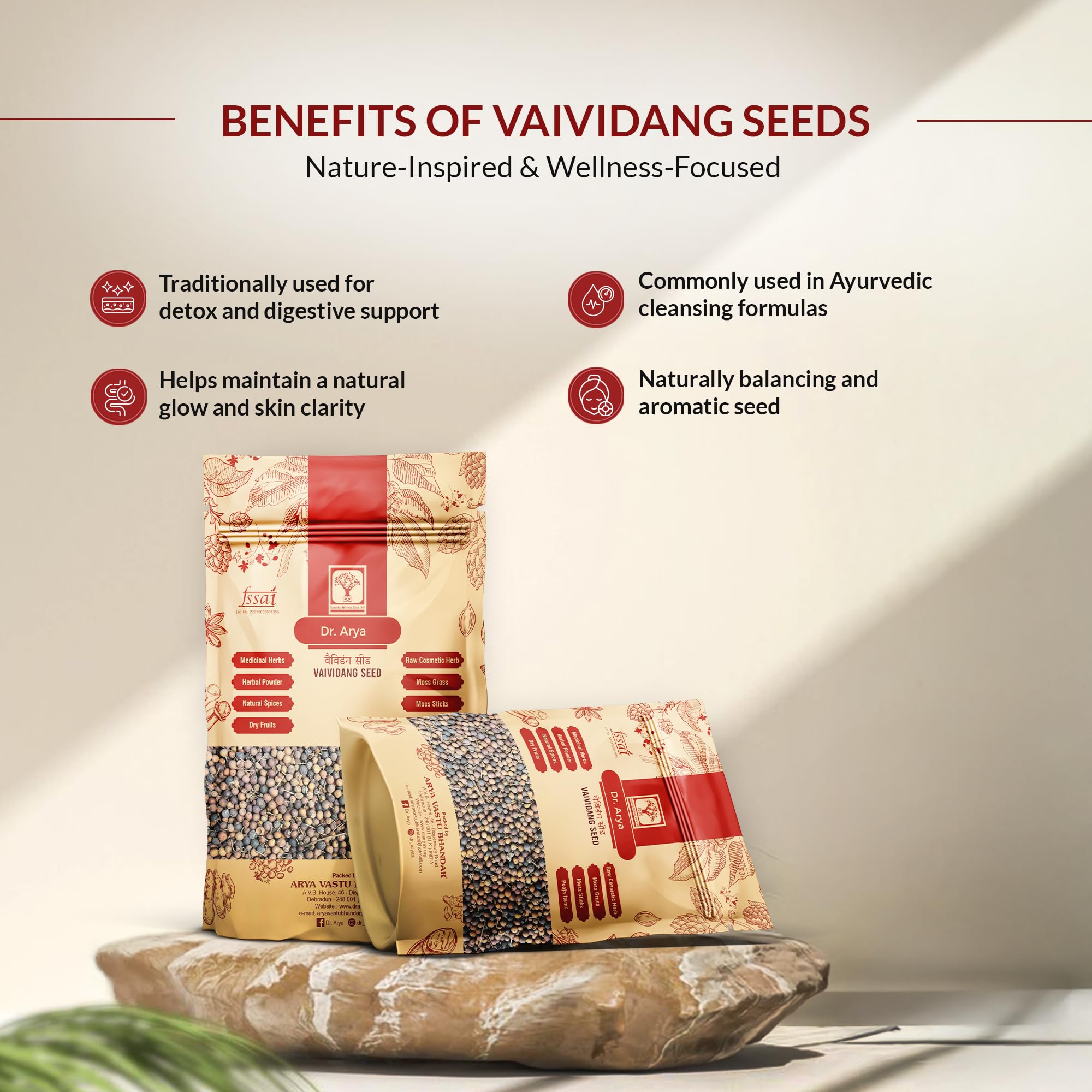 Dr. Arya's Vaividang Seeds - Natural Herbal Remedy -3