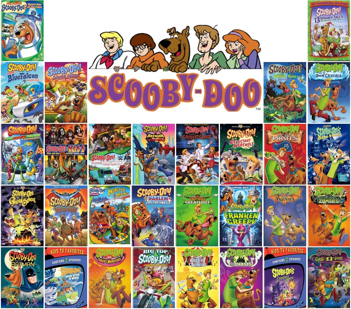 Scooby-Doo Limited Collection 30-Movie Mystery Incorporated Stage Fright WrestleMania Mystery Monster of Mexico Lego Blowout Beach Bash Shaggys