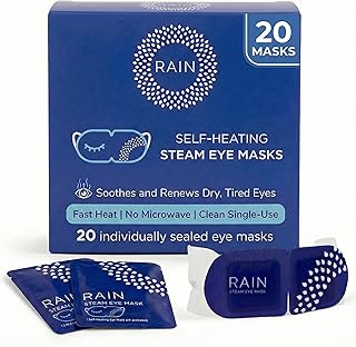 Rain Self Heating Steam Eye Mask for Dry Eyes