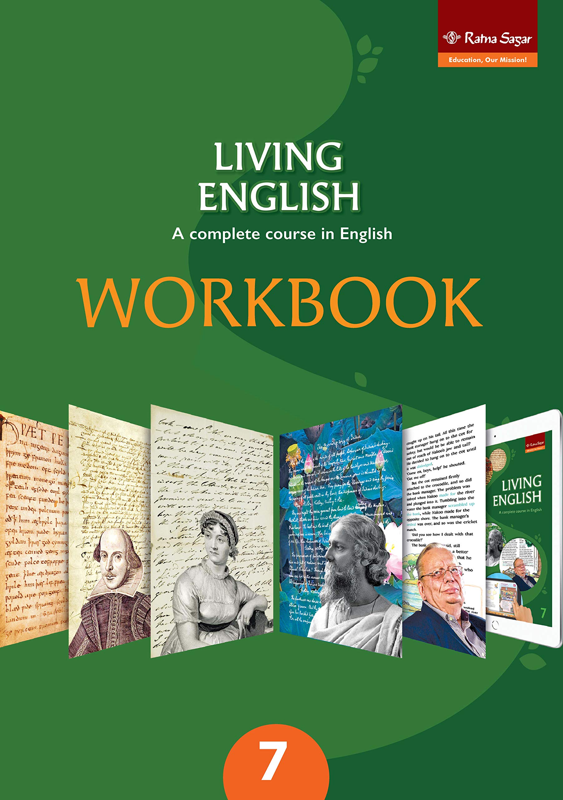 Living English 7 Workbook : Khanna, Vinita, Sehgal Nina, Raman Uma ...