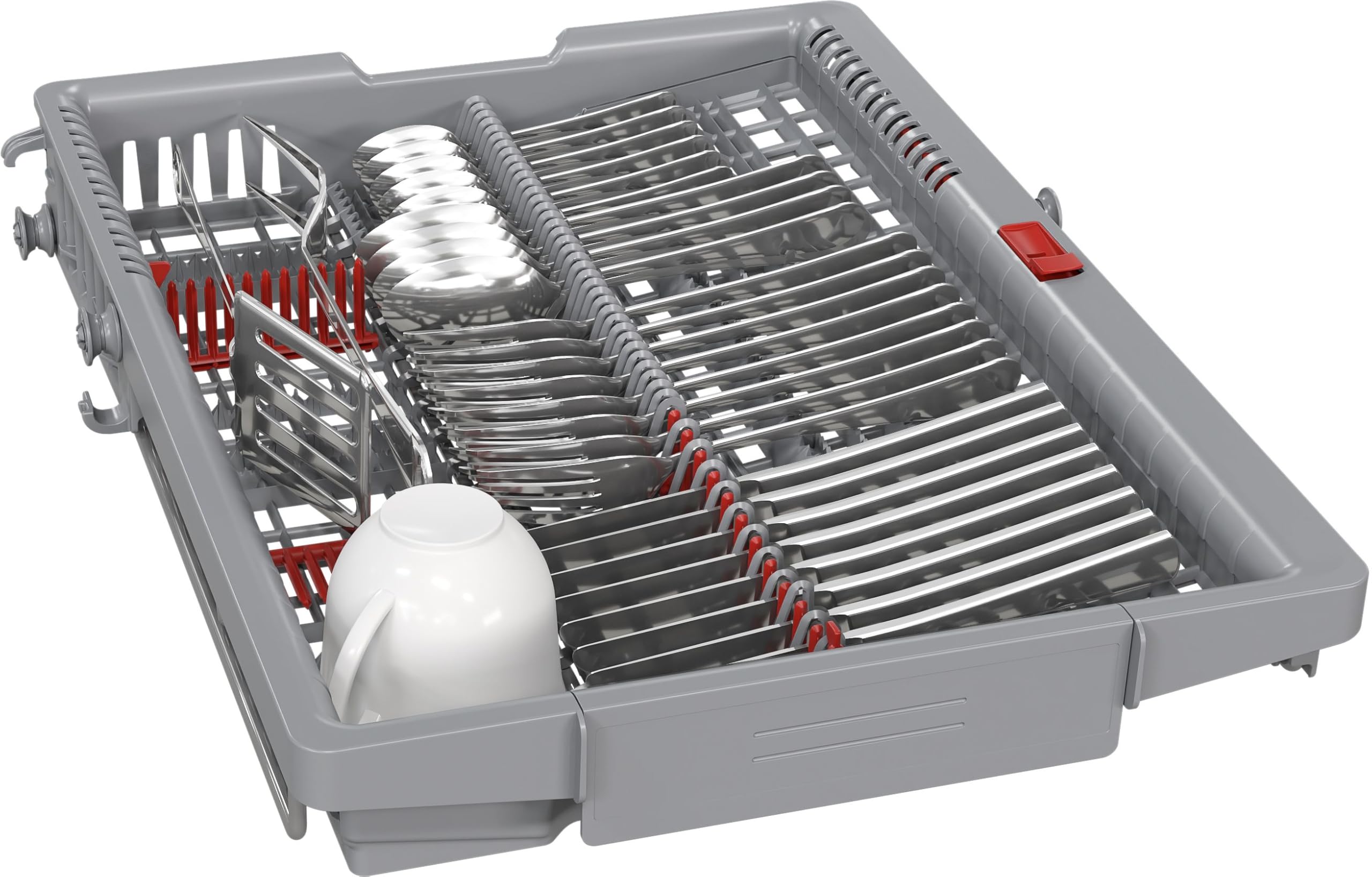 Bosch Serie 6 SPI6ZMS29E Teilintegrierter Geschirrspüler 45 cm PerfectDry DuoPower Smart Start AquaStop EcoSilence Drive Edelstahl