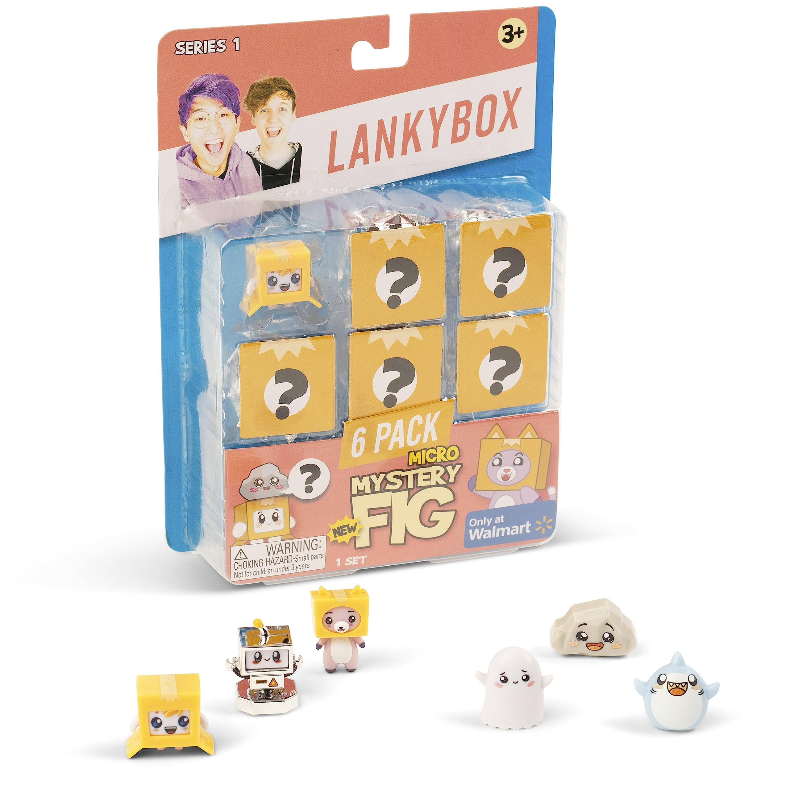 Amazon.com: LankyBox Micro Mystery Figs - 6 Pack - Series 1 : Toys