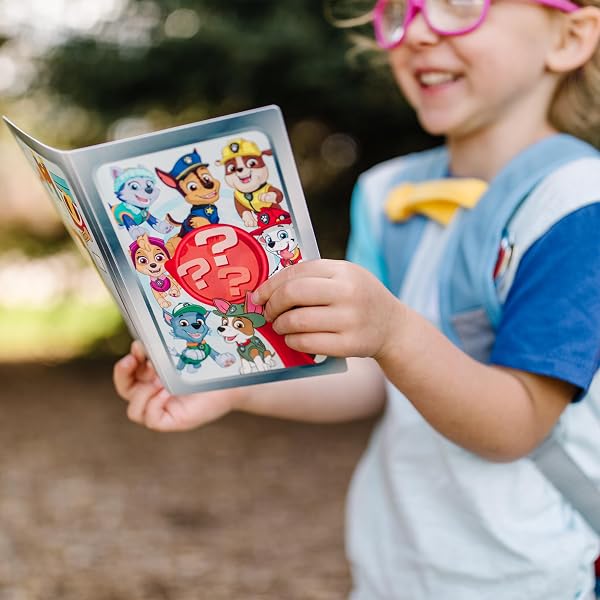 Melissa & Doug PAW Patrol Pup Pack Backpack, Adventure-Ready PAW Patrol Toys for Kids with Whistle, Binoculars, & Mission Cards, Preschool Toys for Girls & Boys Ages 3+ - 5