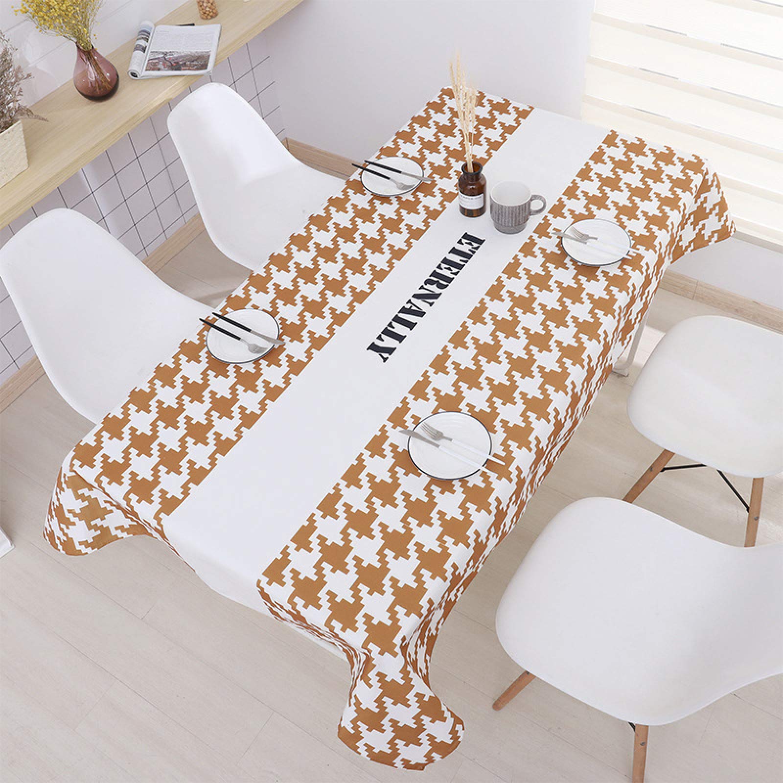 Generic Obrus ​​Wodoodporny Obrus Obrus ​​Obrus ​​Bankietowy Obrus ​​Można Wyszorować Obrus/Jz06/100X140Cm