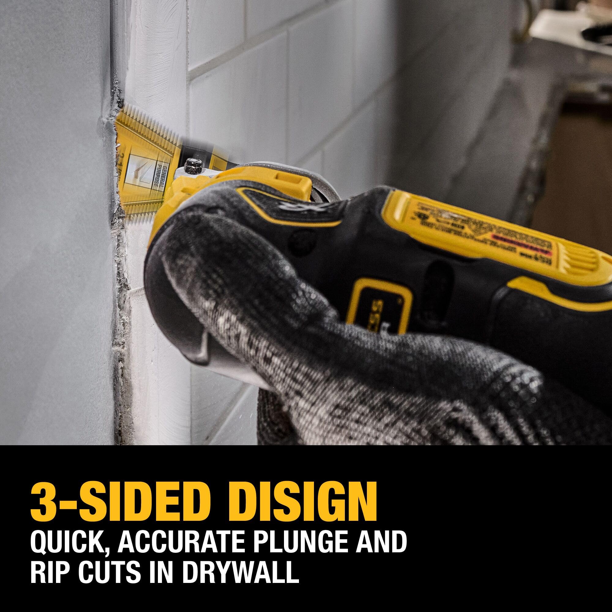 DEWALT Set di lame per utensili oscillanti multiuso da 8 pezzi (DWA428SET)