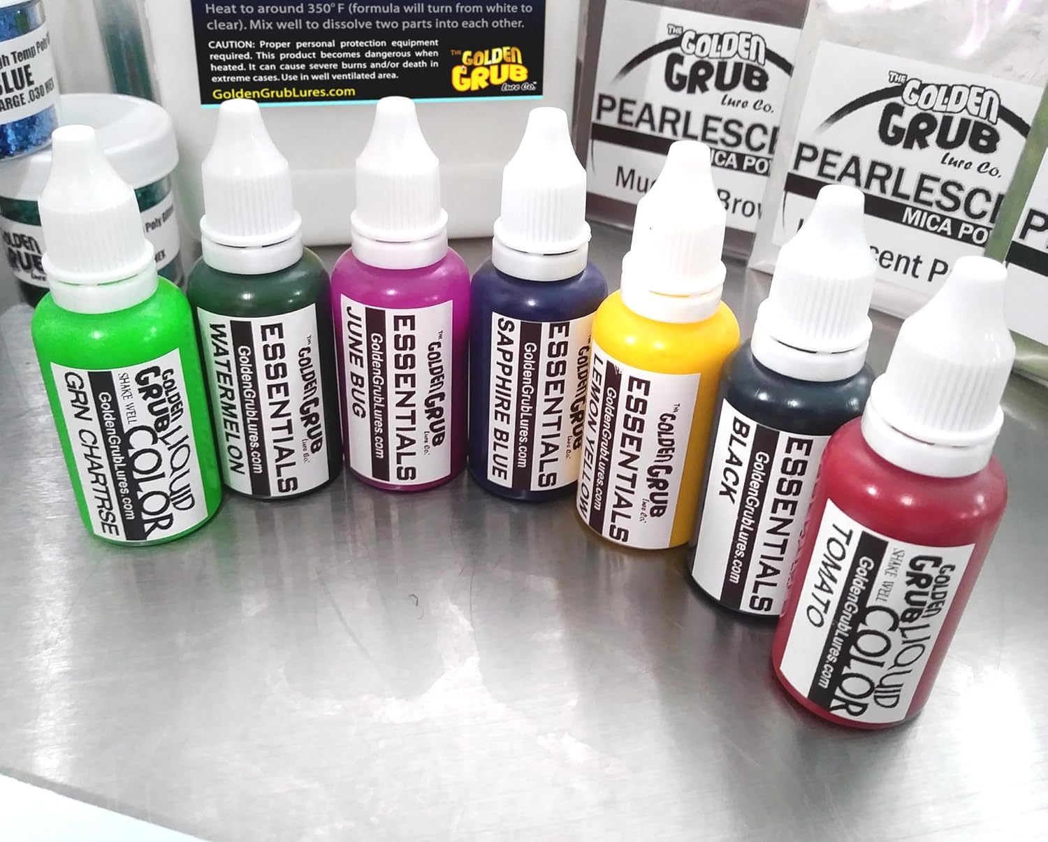 The Golden Grub Lure Co. - Super Starter Set - Twin Tail Kit