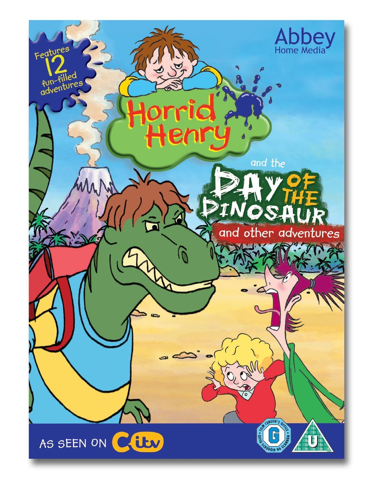 Horrid Henry Day Of The Dinosaur pack doble DVD para entretener a los niños