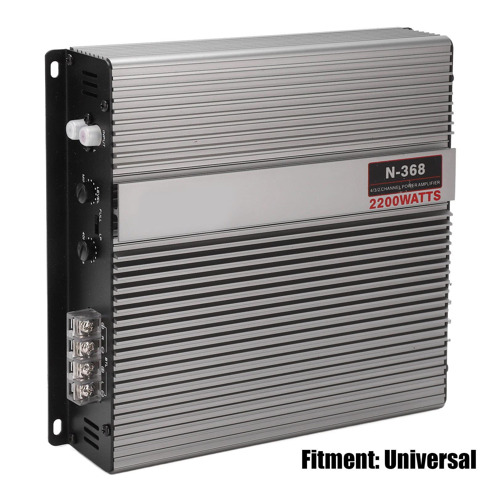 Amplificador de Audio para Automóvil 12V 2200W Ajuste Universal para