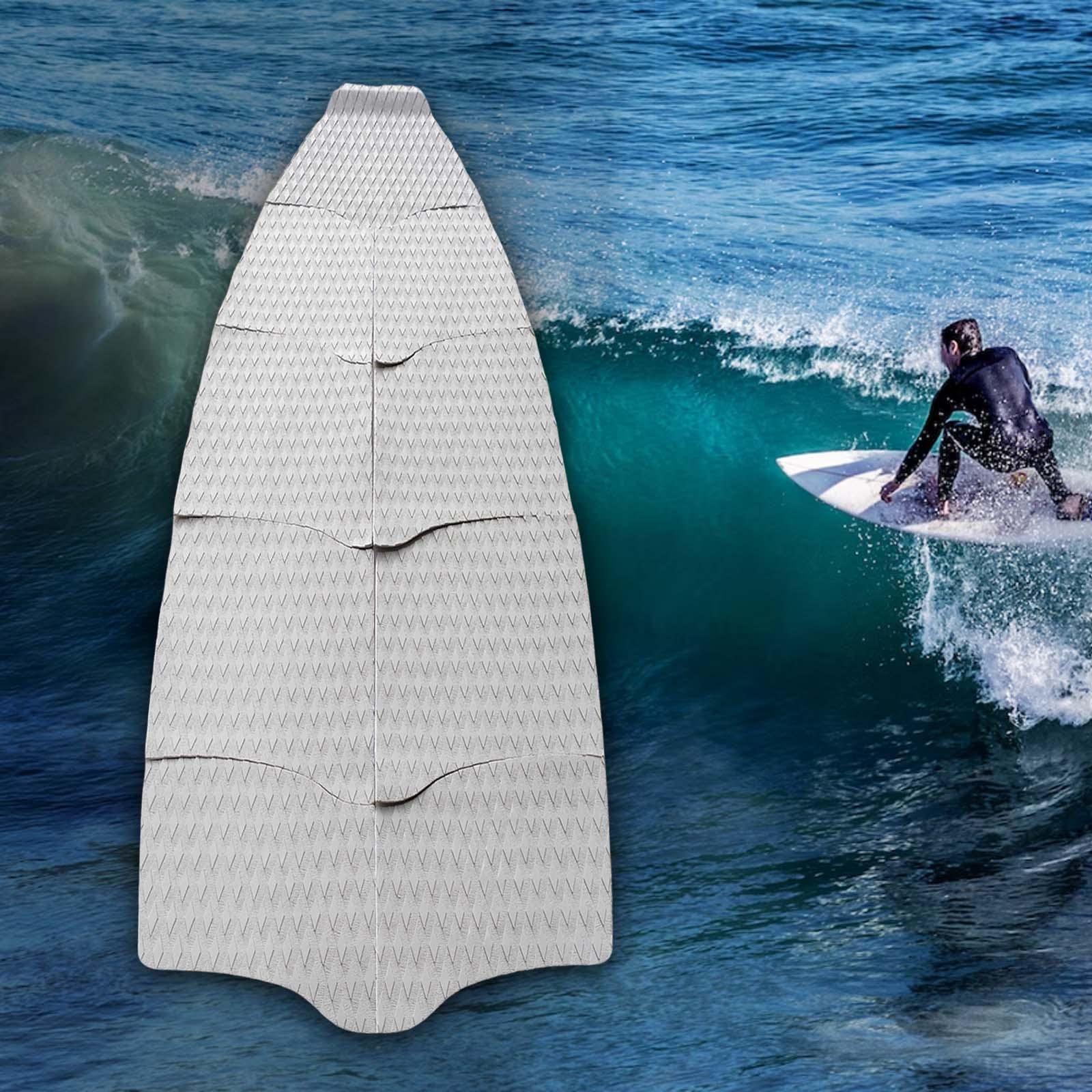 Surfboard Traction Pad Antidérapant Carré de Surf Coussin de Pont Tail Pad Mousse EVA Légère avec Absorption des Chocs et Forte Adhérence Adapté au