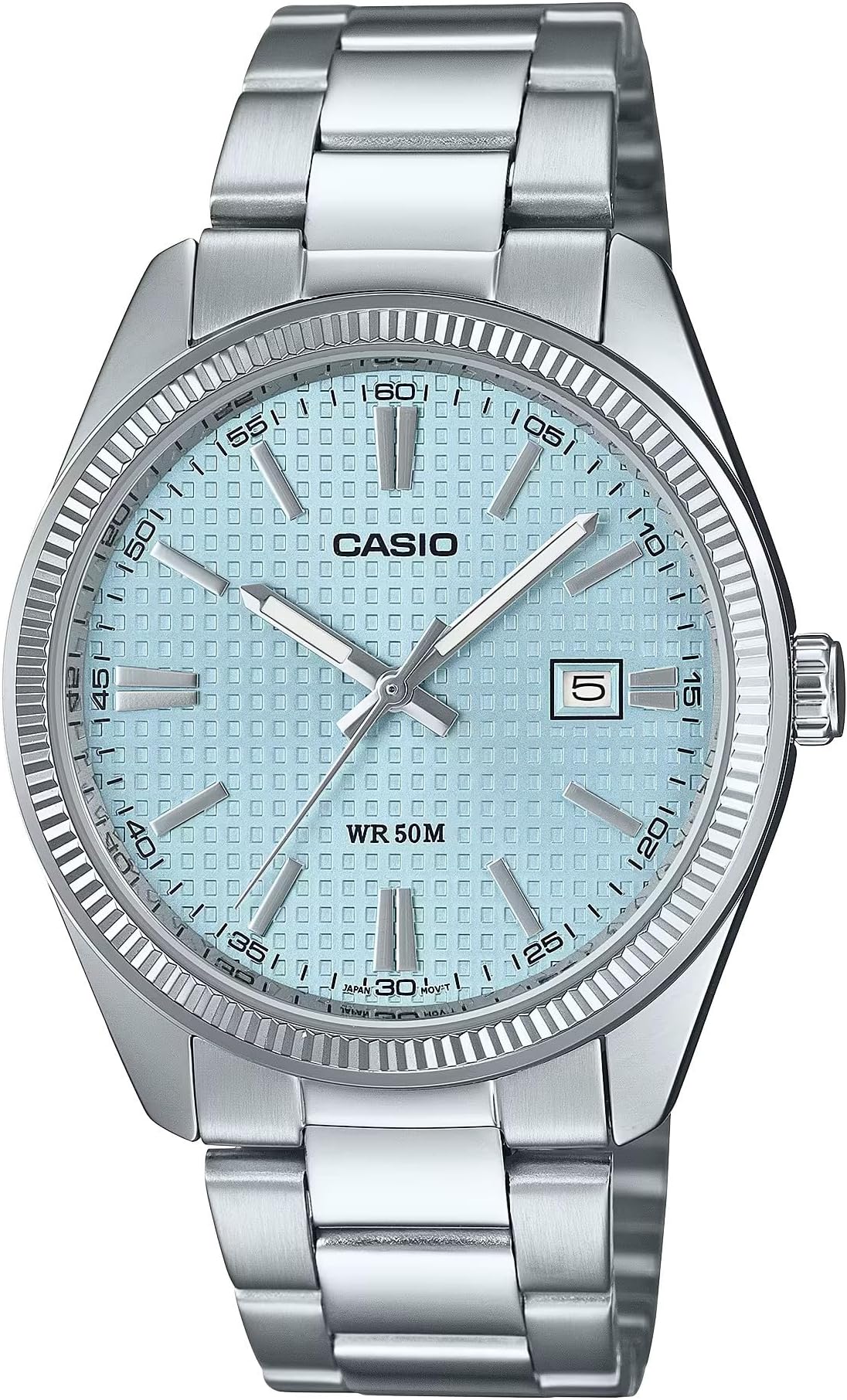 Montre Femme Quartz Sans Marque - Cadran Bleu, Bracelet Cuir, Style Décontracté