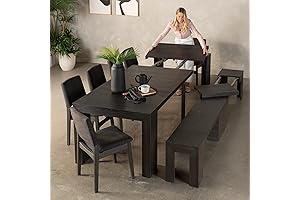 8-Seater Modern Dining Table Set, Perfect for Entertaining Guests
