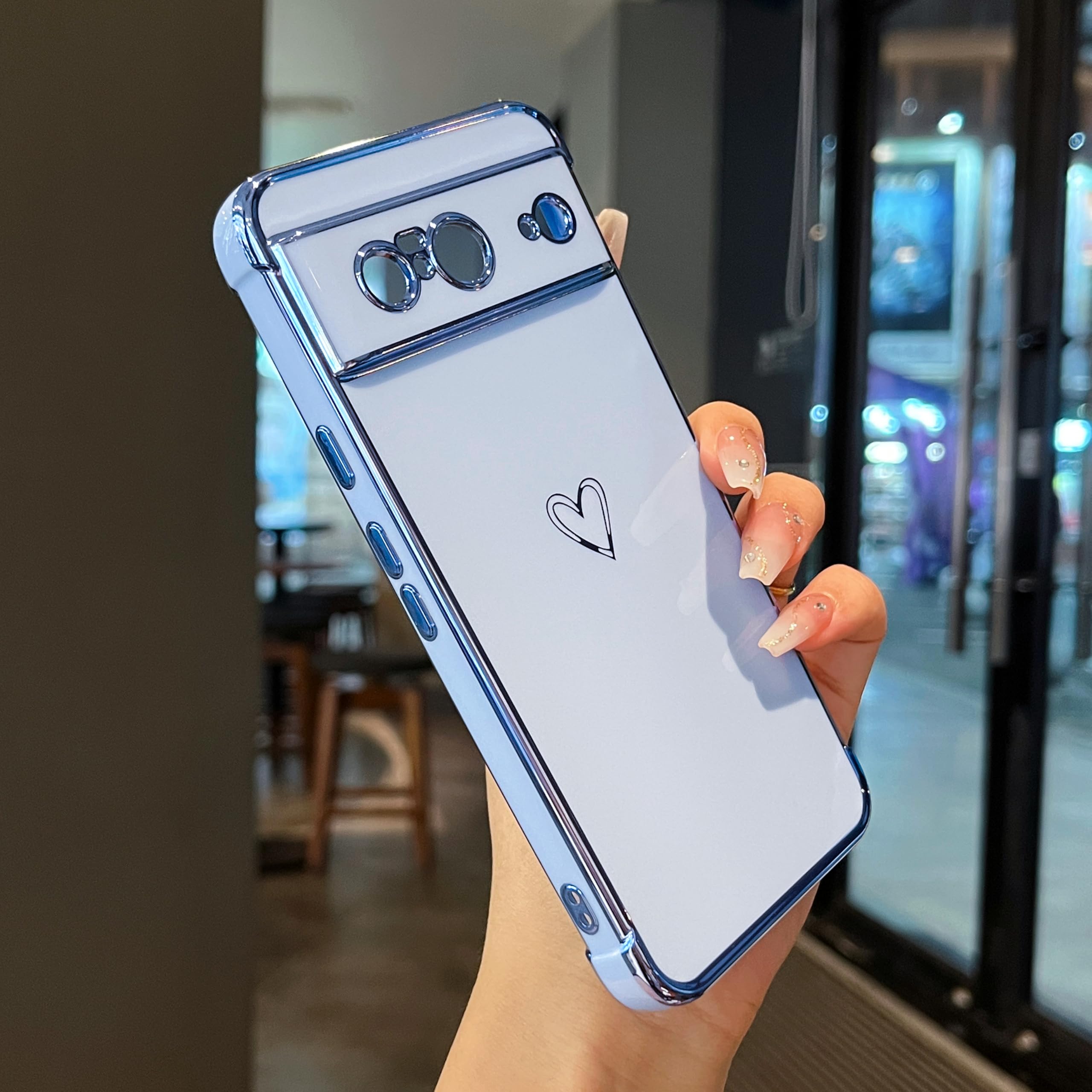 Amazon.co.jp: ZTOFERA Google Pixel 8 用 ハートケース