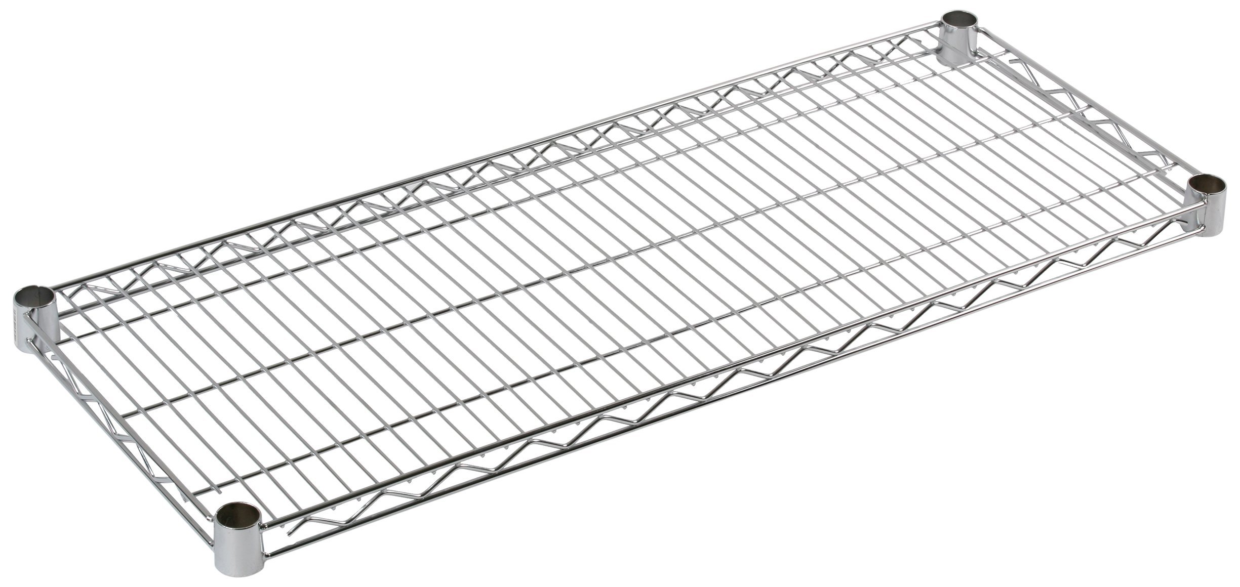 Archimede Sistema Componibile, Ripiano, Grigio (Cromato), 91 x 61 x 4 cm
