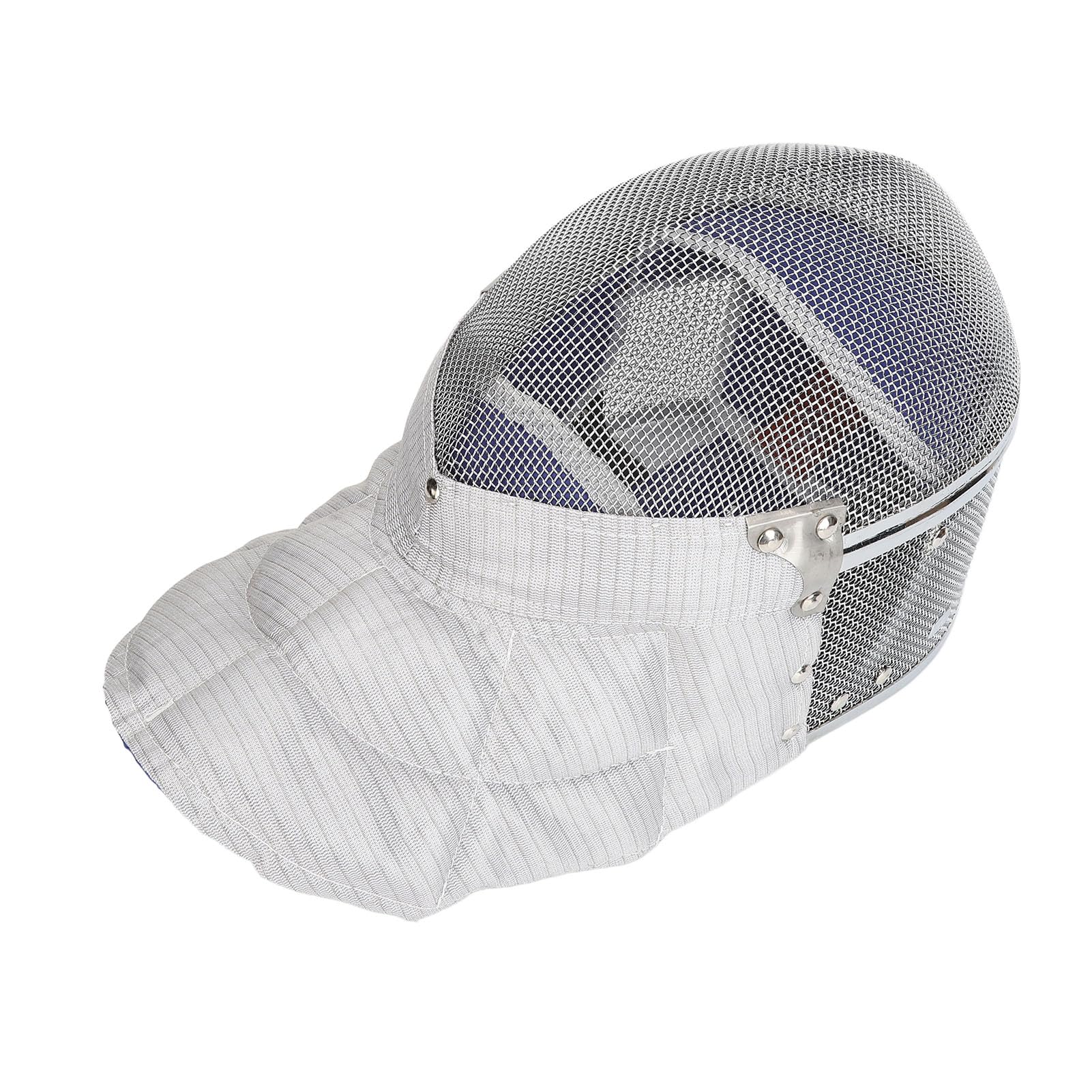 Fencing Helmet Steel Mesh Sword Face Guard Competitions Sports Activities Suitable Beginners Experienced Fencers (M)
