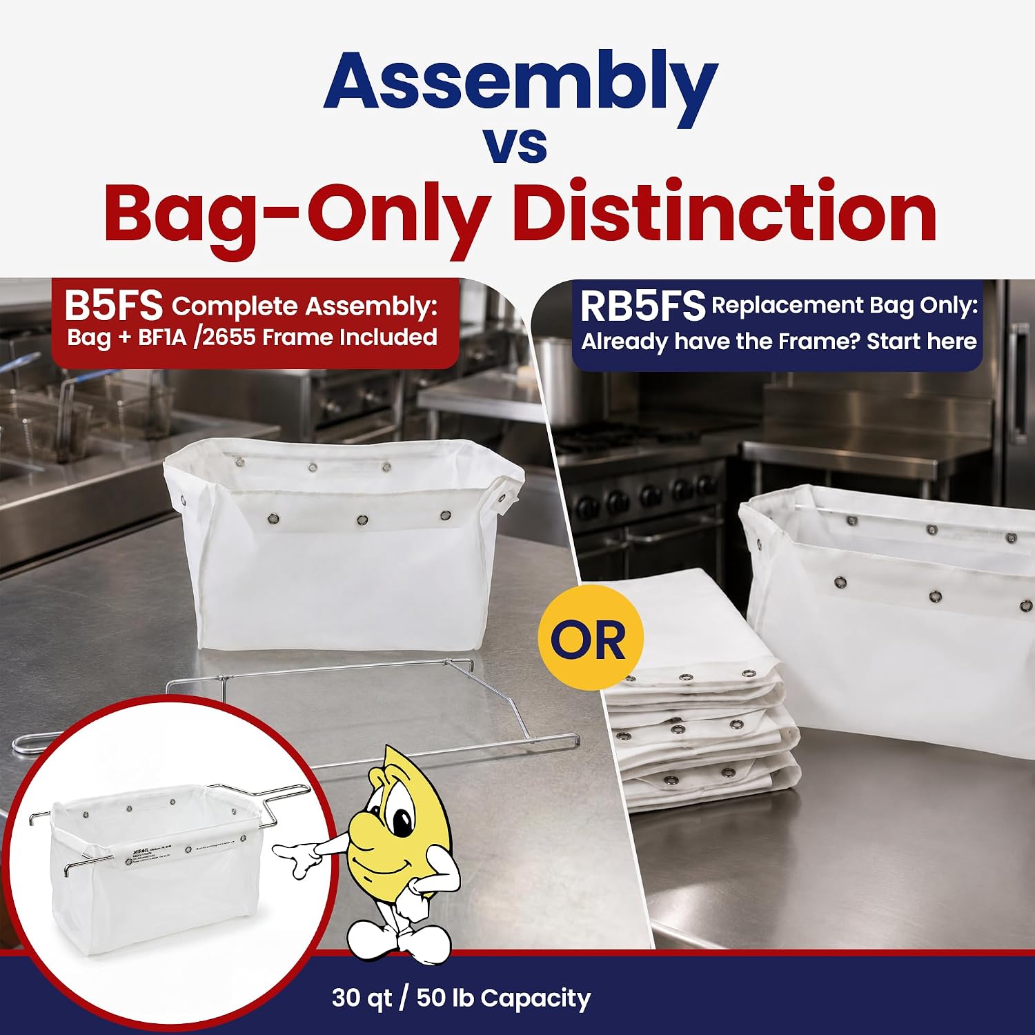 MirOil RB5FS Oil Polishing Filter Bag - Fine Micron & Reusable image 2