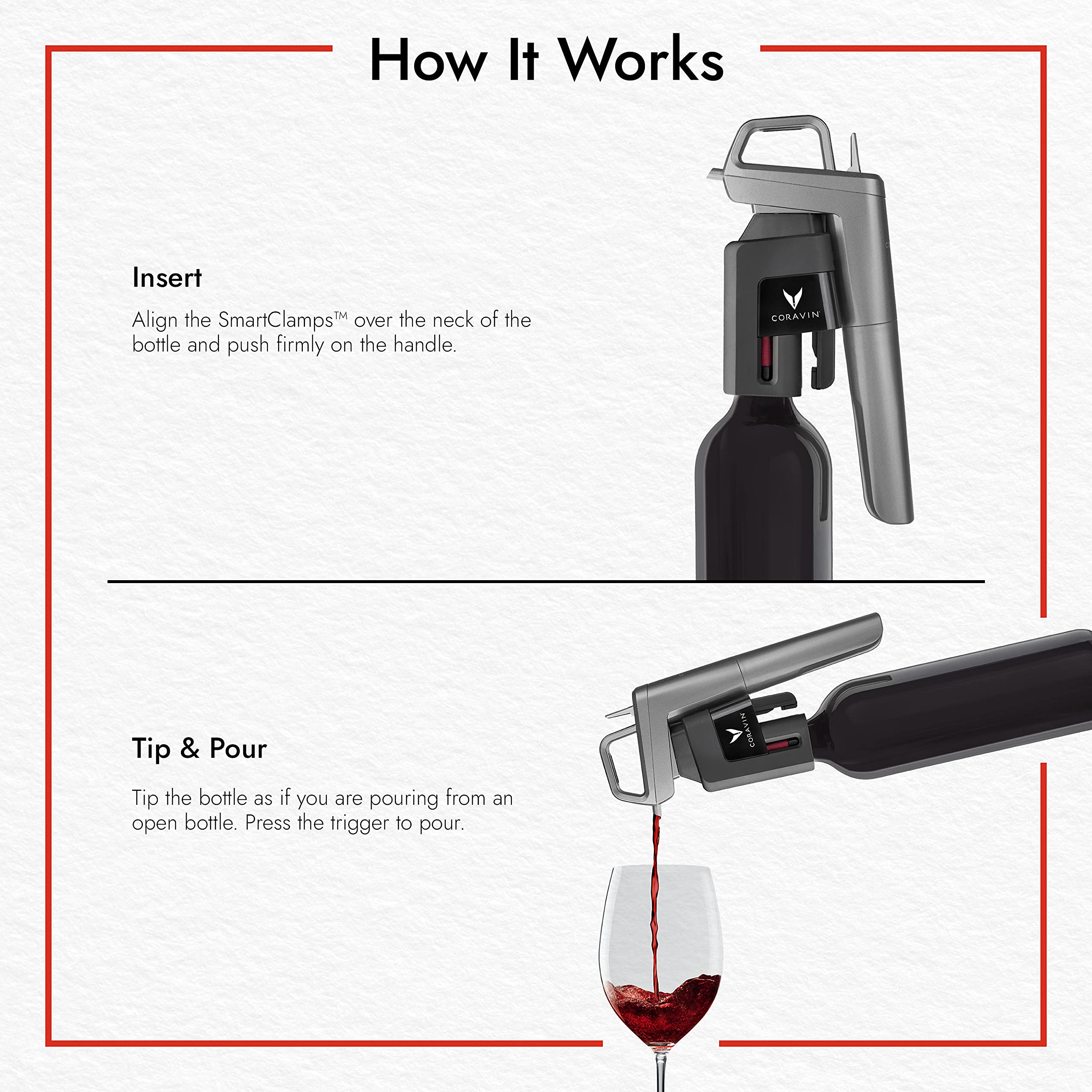 Coravin Model Five Plus Pack Wine Preservation System Bottle Opener