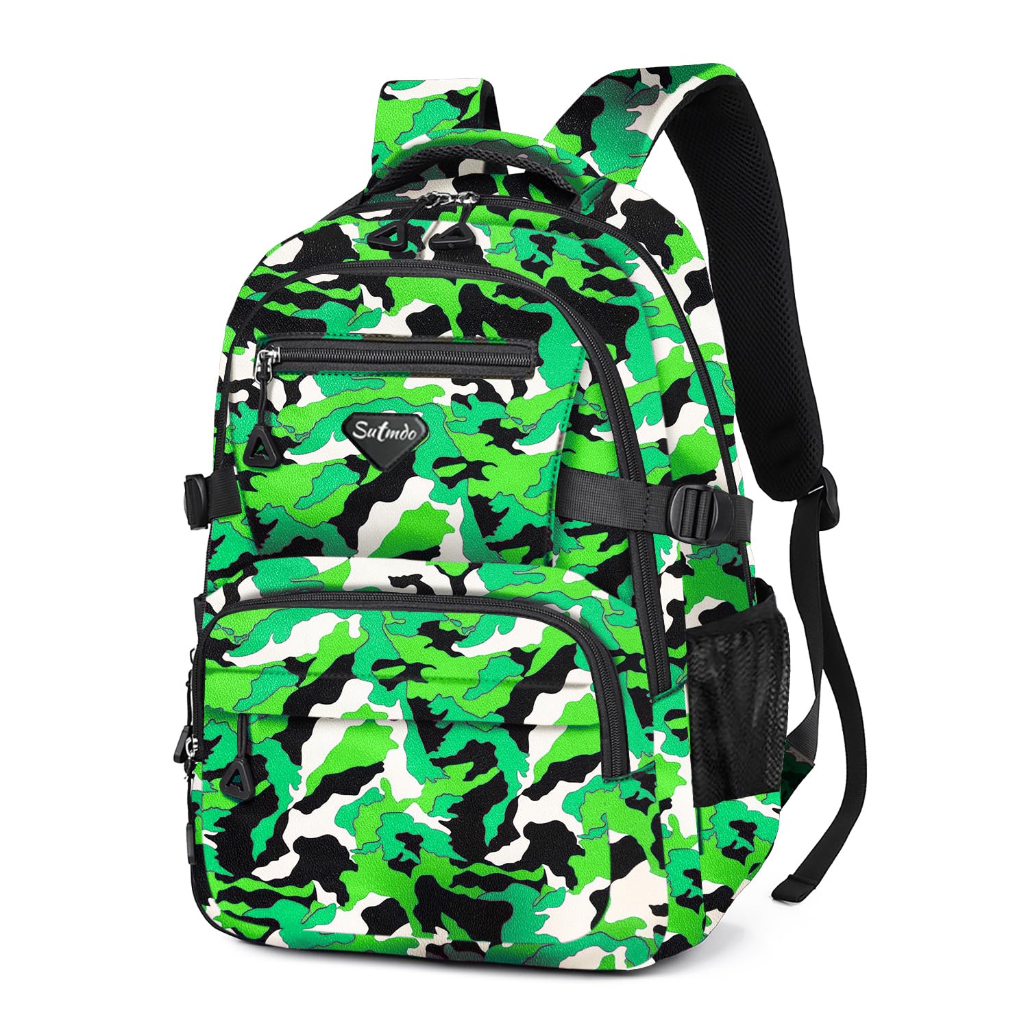 SUTMDO Casual Lightweight Backpacks for Boys & Girls, School Bookbags, 15 "Laptop Backpack, Travel Bag