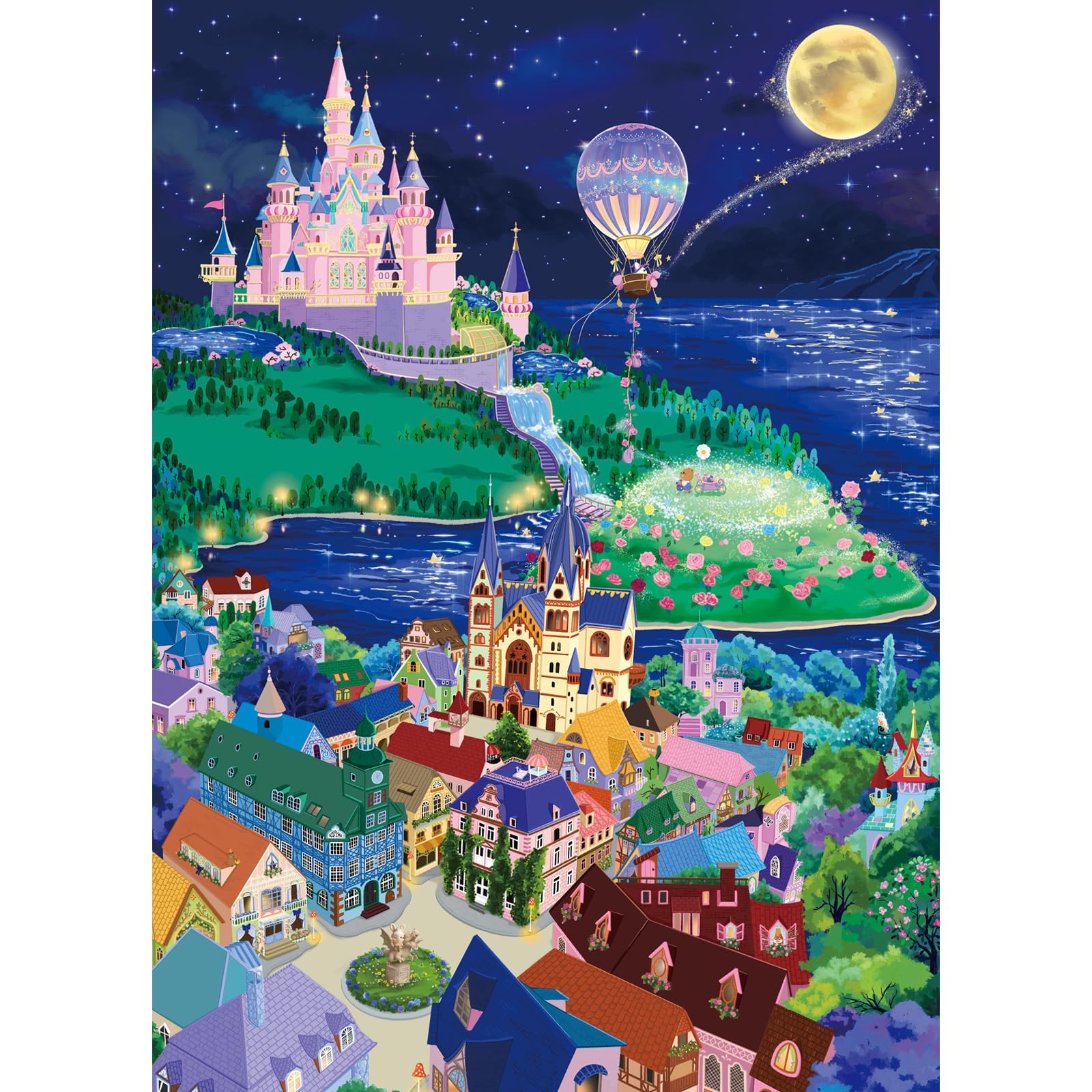 HUADADA Jigsaw Puzzles for Adults 1000 Pieces-TXXZ