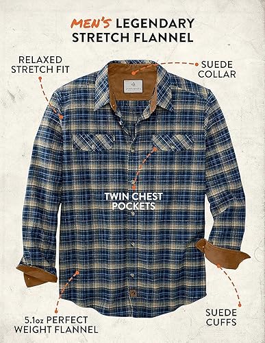 Miniatura 4 de Legendary Whitetails - Camisa Legendary de franela para hombre