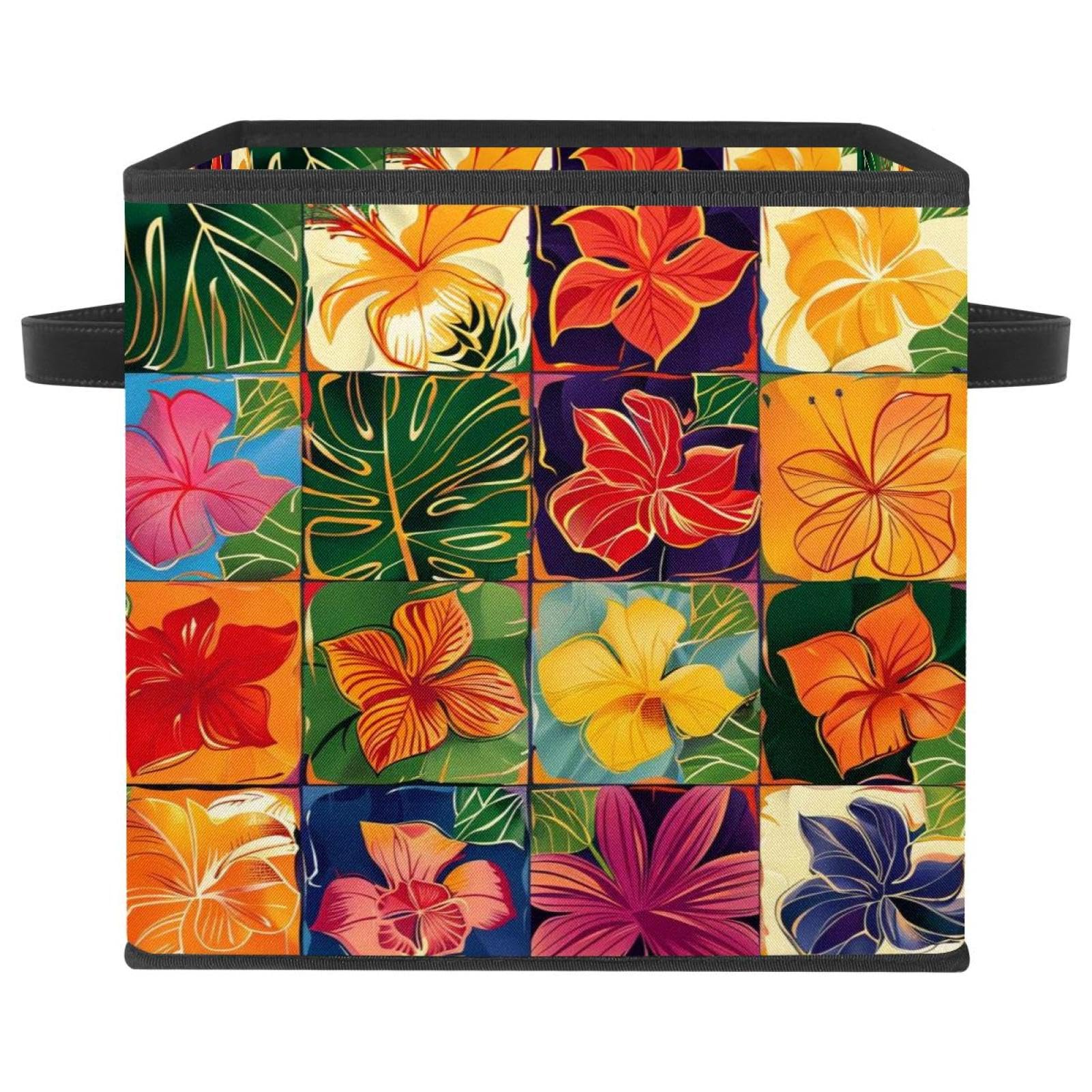 Boîte de rangement pour organiser le linge sans encombrement grand format cube