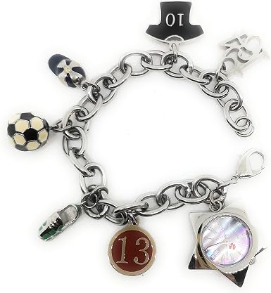 Orologio OIW da donna con ciondoli charm in acciaio, cassa 30mm :  Amazon.it: Orologi