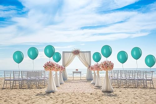 Miniatura 3 de PREXTEX Globos gigantes de color verde esmeralda, 30 globos extragrandes de 18 pulgadas de color verde esmeralda para sesiones de fotos, bodas, baby