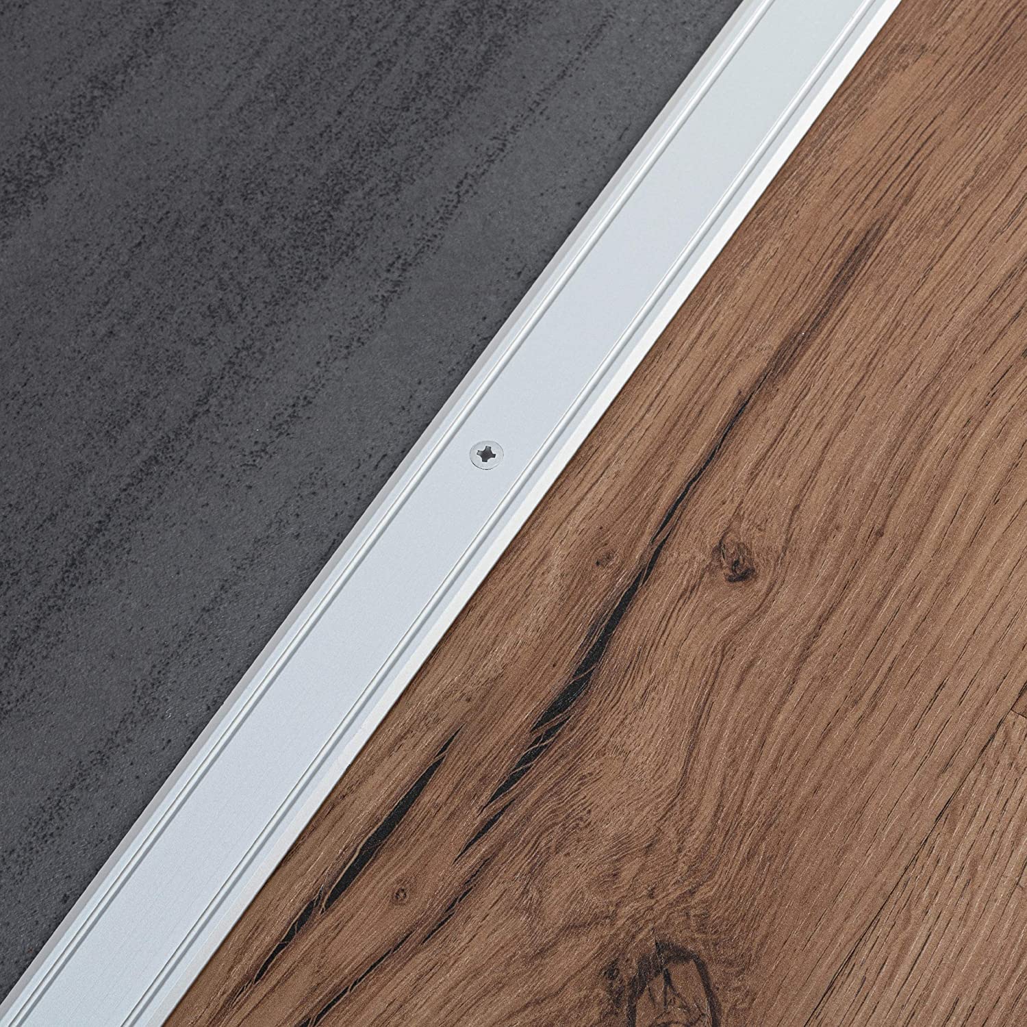 Profilo Piatto In Alluminio 80x2 Mm Verniciato Bronzo Chiaro 314 – Lunghezza 2500 Mm, Made In Italy