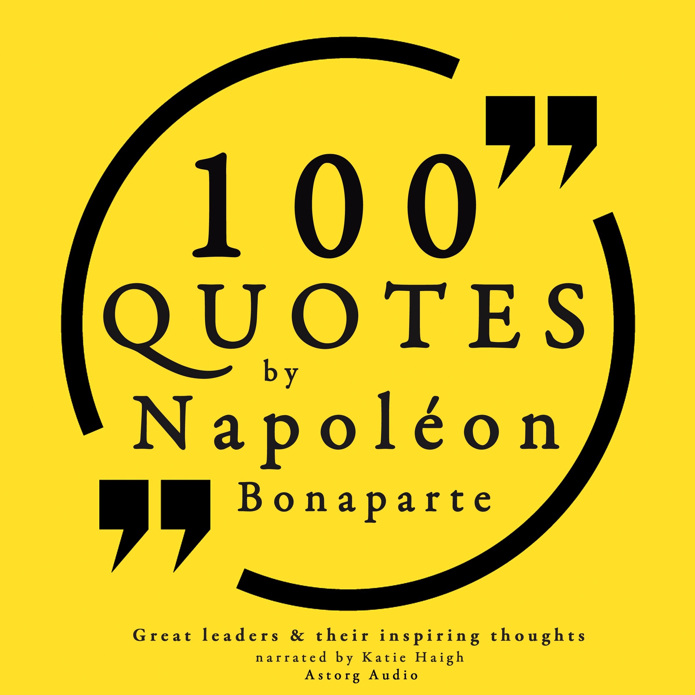 Cover art for 100 Quotes by Napoleon Bonaparte