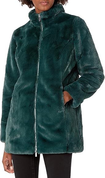 emerald fur jacket