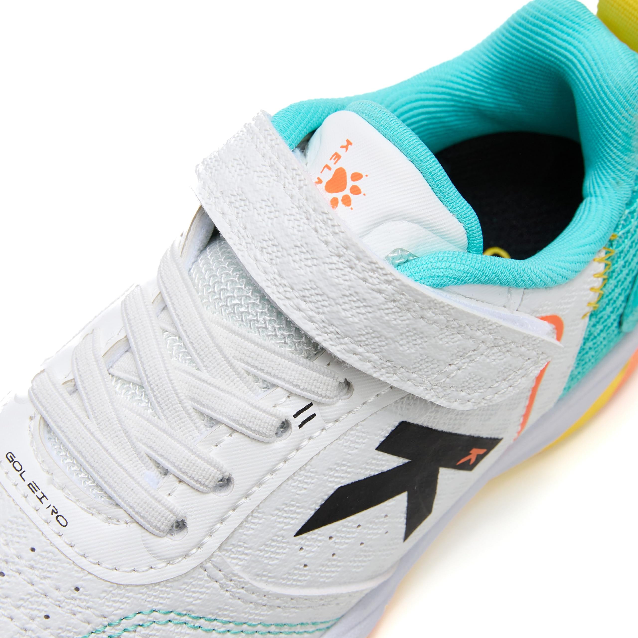 KELME Zapatilla De Niño Goleiro Elastic Indoor Blanco