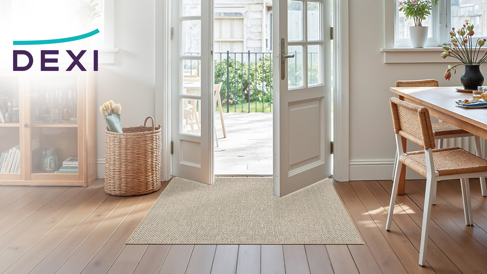 Amazon.com : DEXI Ultra Thin Door Mat Indoor Entrance 32x48, Non