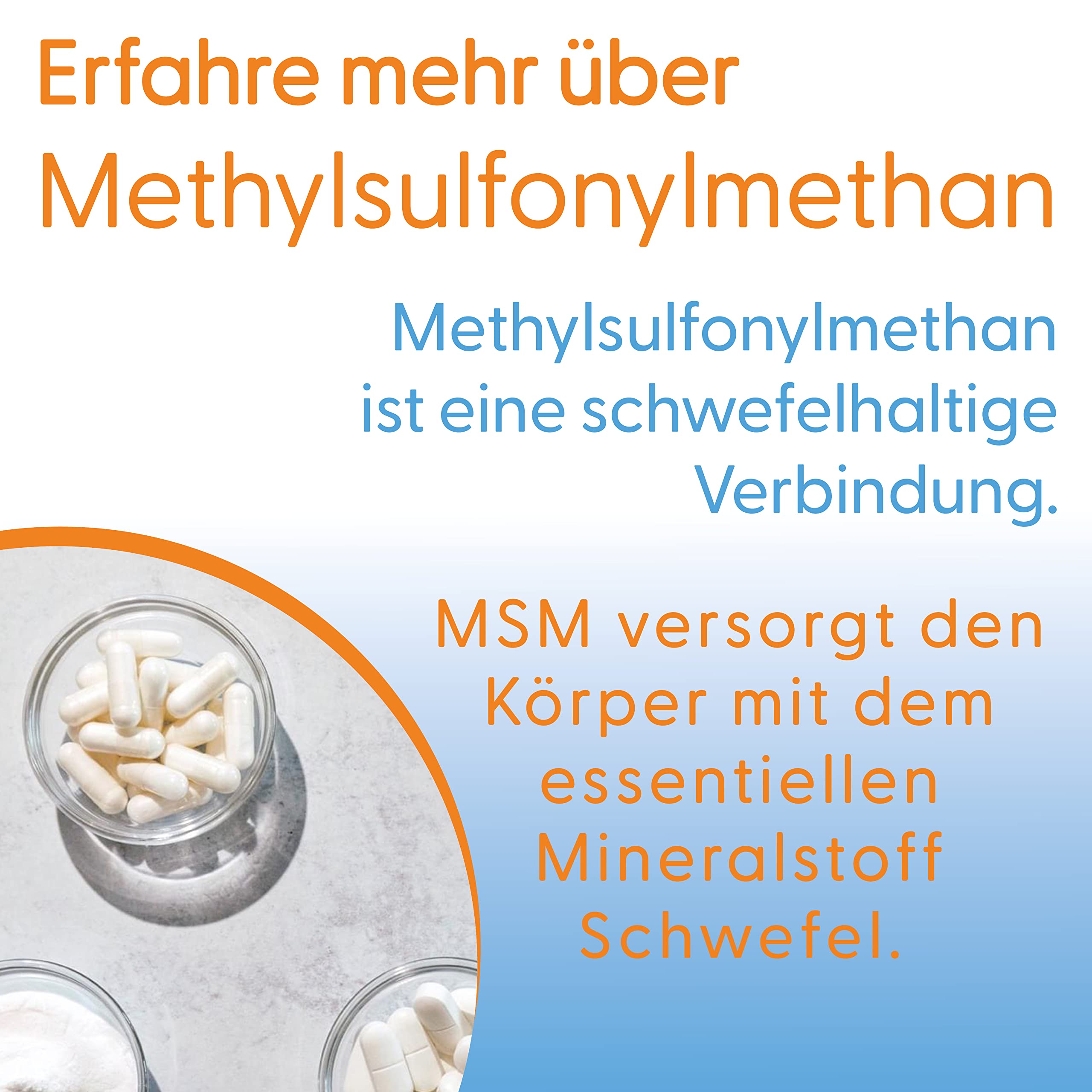 Doctor's Best, MSM mit OptiMSM, 180 Kapseln, 3000mg MSM je Dosis, Glutenfrei, GMO frei, Geschmacksneutral