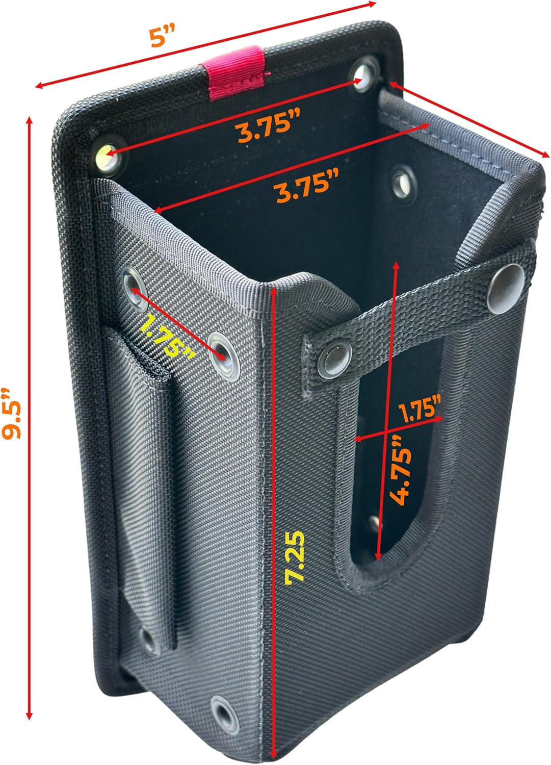 Heavy-Duty Mountable Ballistic Nylon Barcode Scanner Holster & Carrying Pouch for Zebra MC9300 Gun – Rugged, Protective Case with Belt & Mounting Options