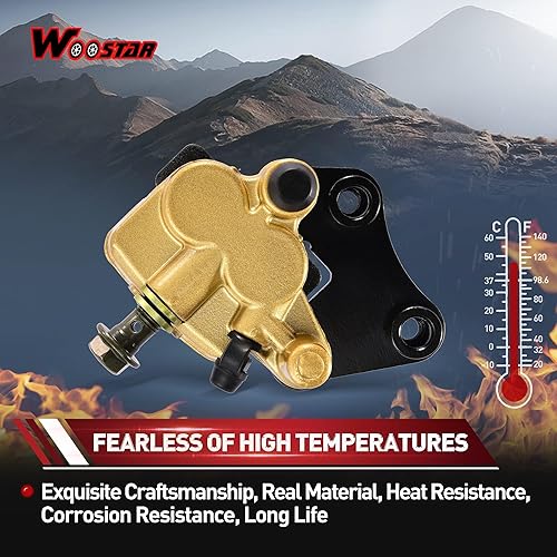 Miniatura 5 de WOOSTAR Disco hidráulico freno delantero derecho reemplazo para 90cc 110cc 125cc Taotao Peace SSR SDG Lifan Dirt Pit Bike