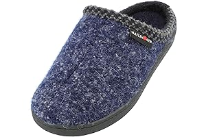 Unisex at Nordkap Wool Hard Sole Slippers