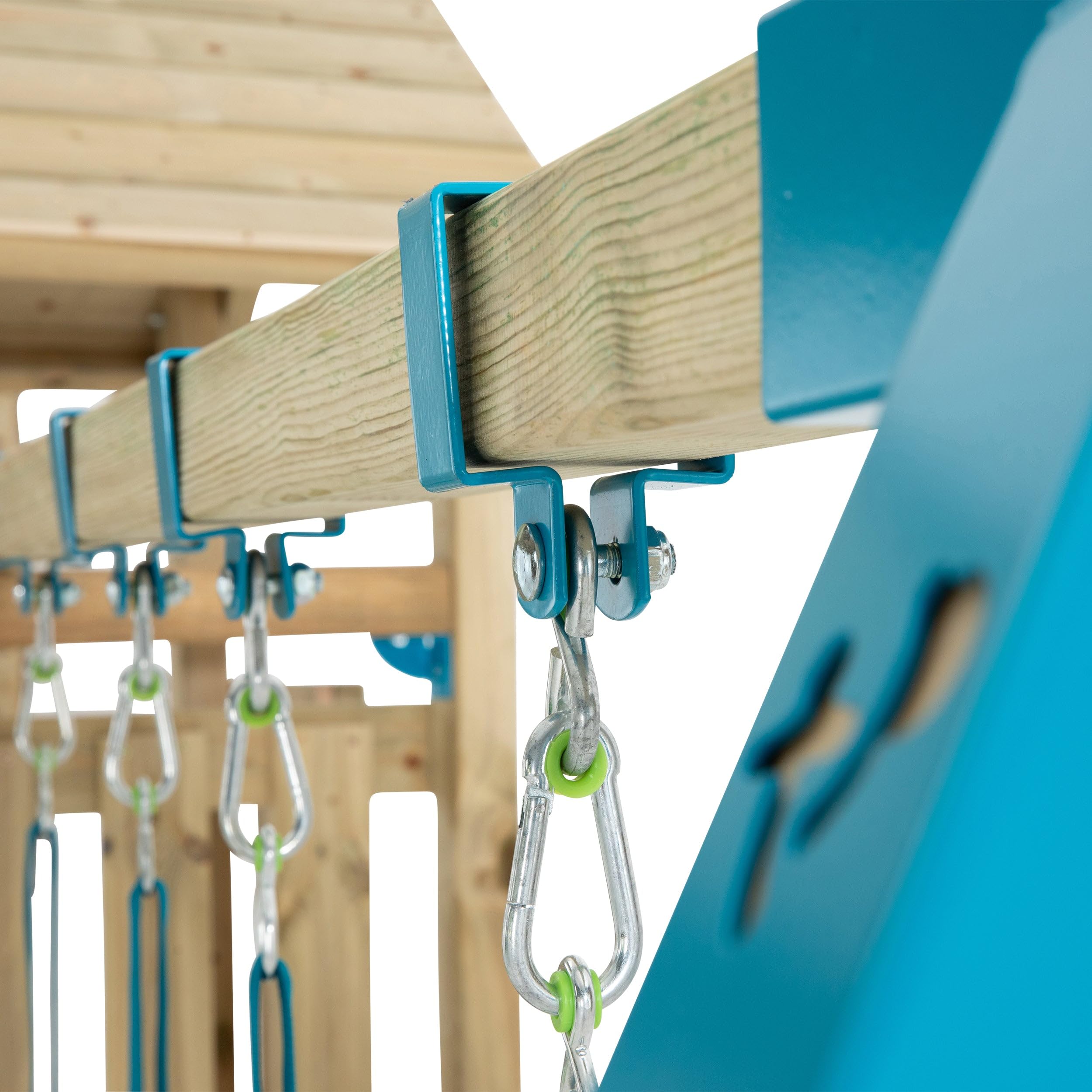 TP Toys Bras de Portique Balançoire Double pour Aire de Jeux Skywood Bois