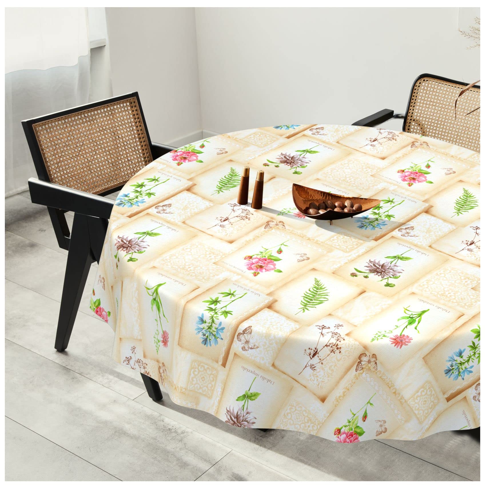 Belllatrix Nappe En Toile Cirée Lavable En Plastique Gaufré De Qualité