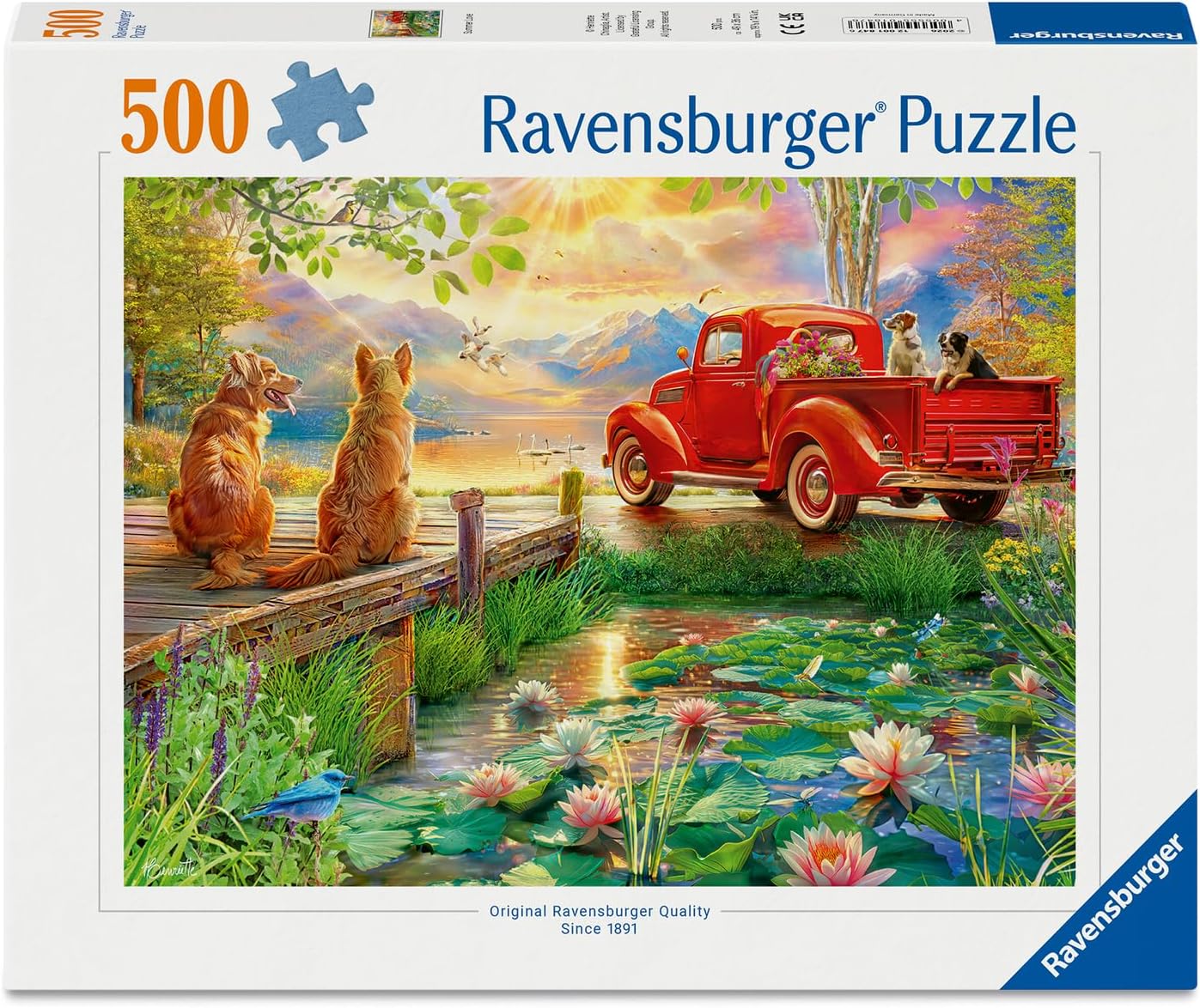 Ravensburger Summer Love 500 Piece Puzzle for Adults