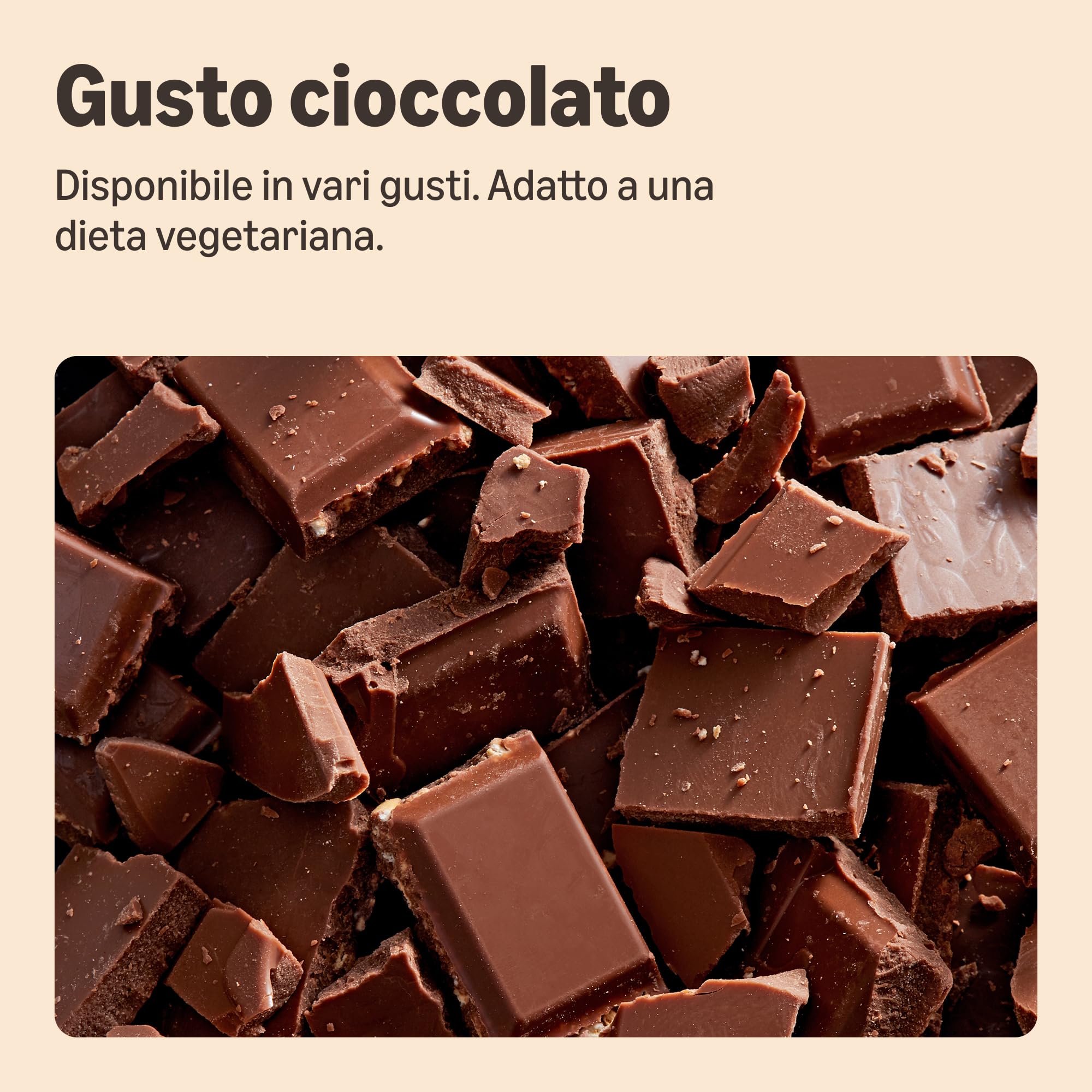 by Amazon - Nutrition Whey Protein Powder 1kg Chocolate, (precedentemente marchio AMFIT, stesso prodotto)