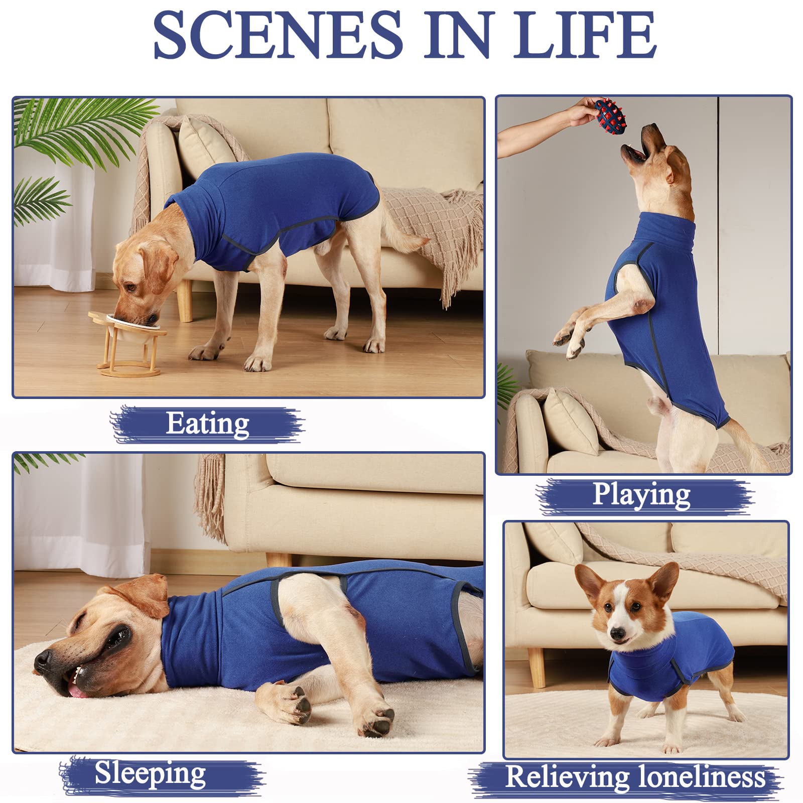 Hjyokuso Dog Jumper Fleece Vest Sweater, Warm & Lightweight Pullover Pajama Coat - Image 4