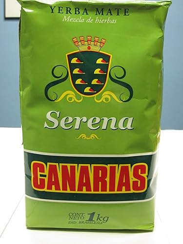 YERBA MATE CANARIAS SERENA - Juego de 4 unidades, 8.8 libras