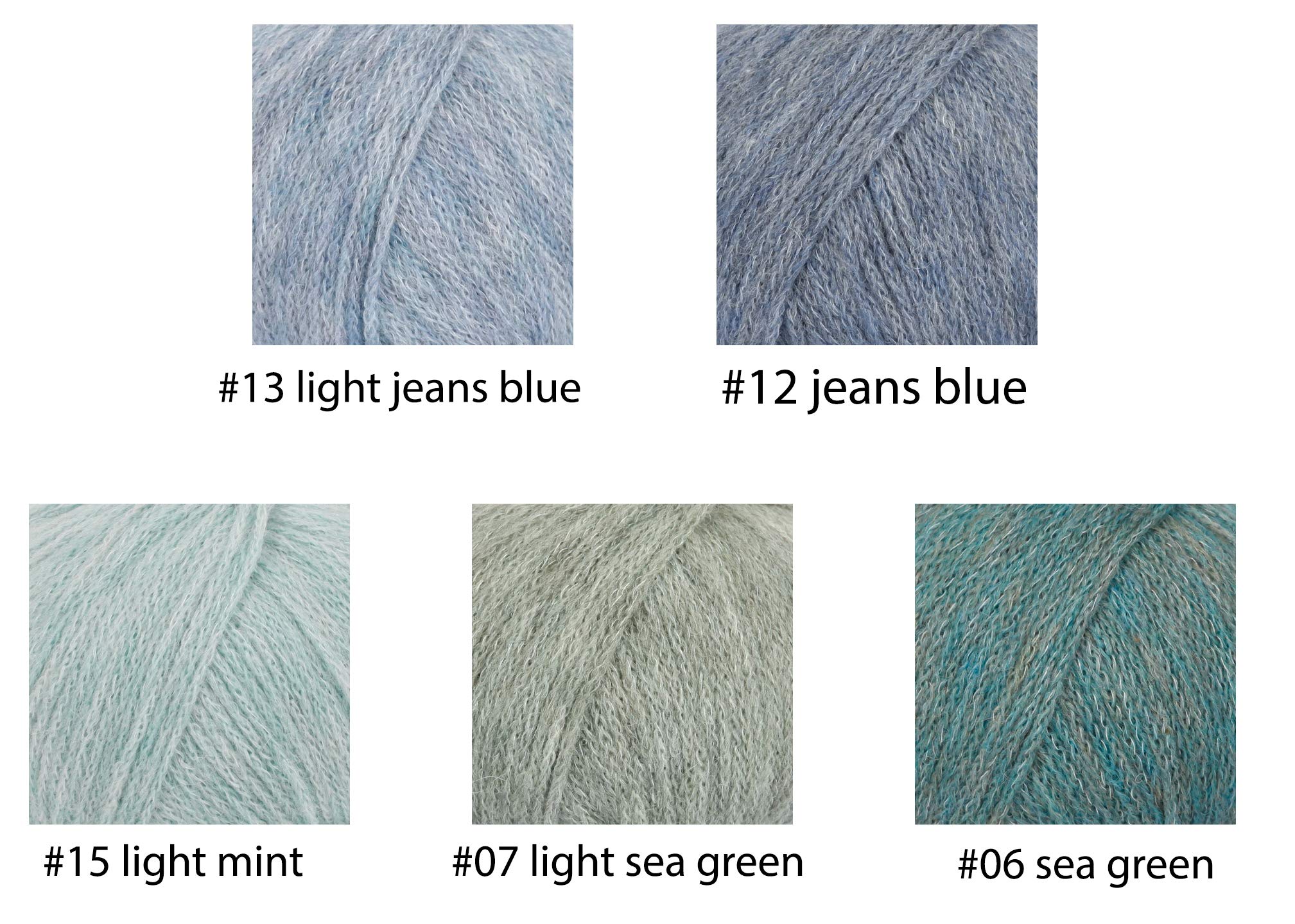Amazon.com: Baby Alpaca and Merino Wool Blend Yarn, 3 Light, DK