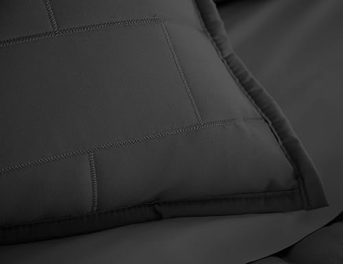 Miniatura 4 de Brickyard Collection - Calidad prémium, suave, resistente a las arrugas, la decoloración y las manchas, fácil cuidado, juego de funda para sofá