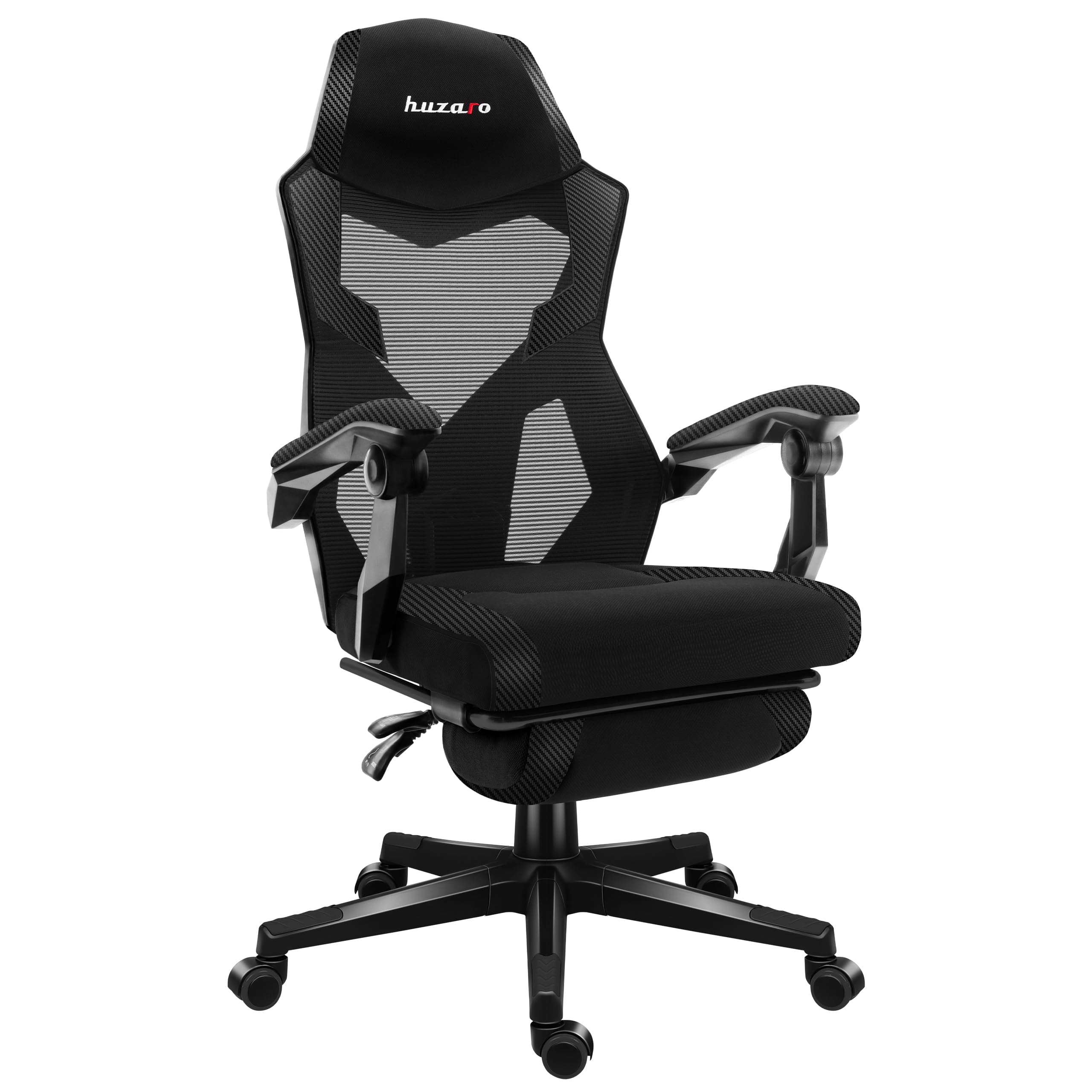 huzaro Combat 3.1 Fauteuil Gaming avec Repose Pieds Dossier Inclinable 135°
