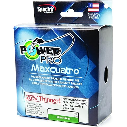 POWER PRO 33401000500E Fishing Line, 100 lb/500 yd, Green