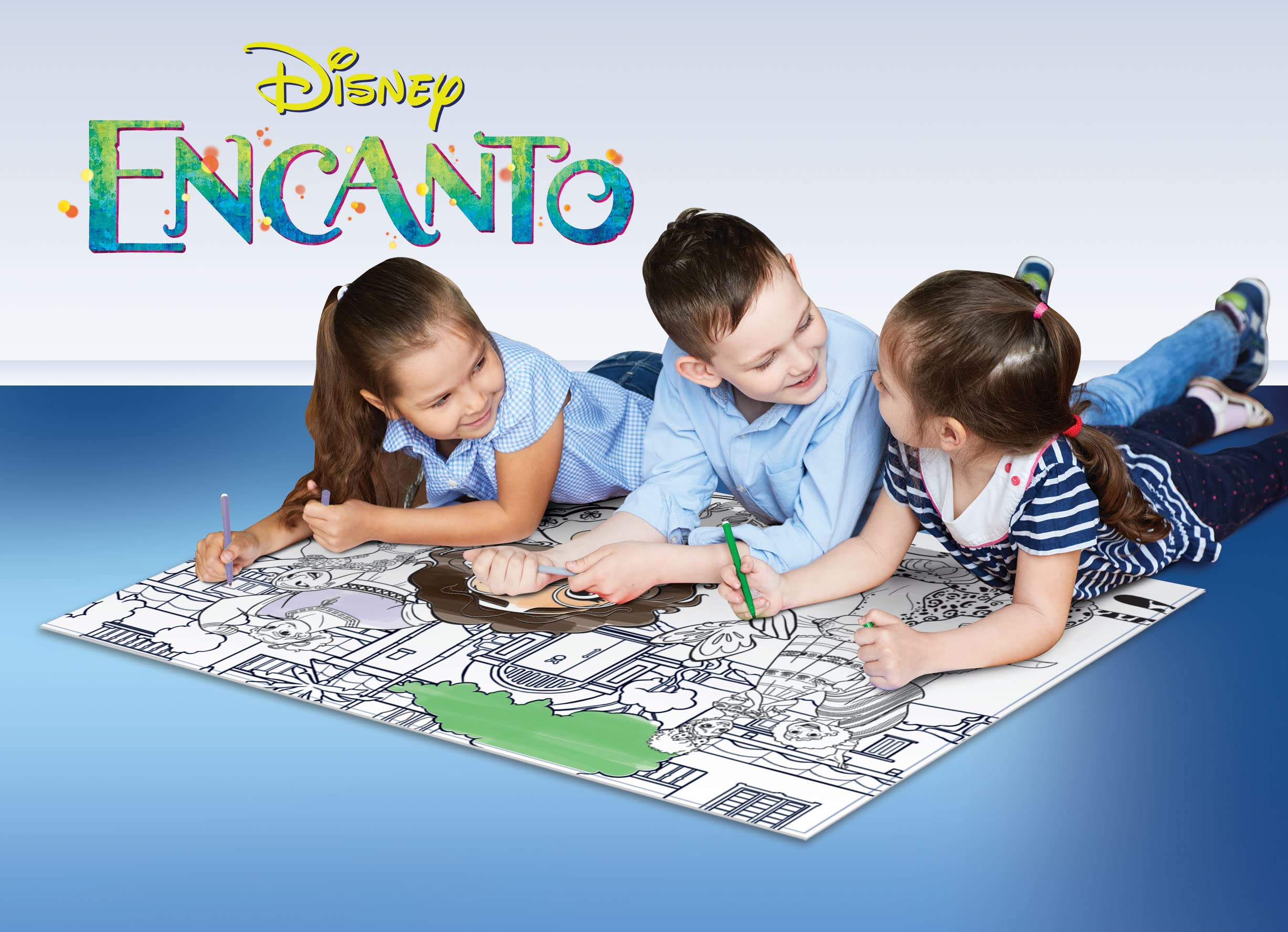LISCIANI 98187 Disney Puzzle DF Maxi Floor 108 Encanto, wielokolorowe