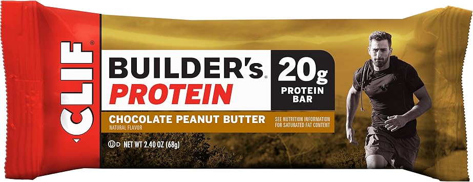 Clif Builders Protein Bar, Chocolate Peanut Butter, 2.4 Ounce