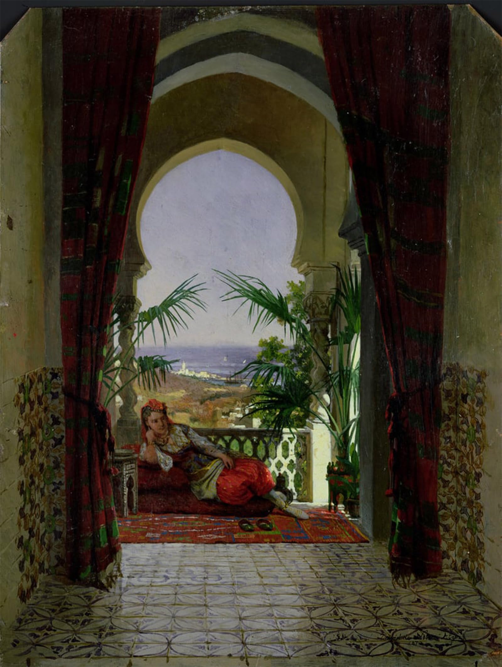 POSTERIIk Famous Modern Artwork Art Mural Famous by David Emil De Noter Oil Paintings Pictures for Home Decor 60x90cm