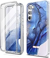 Vista 17 de SURITCH Funda para Samsung Galaxy S23 Plus, protector de pantalla integrado, protección de doble capa, protección completa, a prueba de golpes